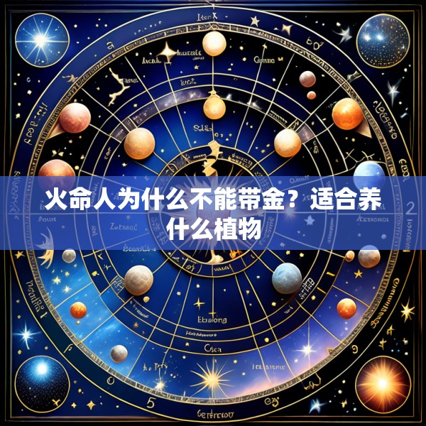 火命人为什么不能带金？适合养什么植物