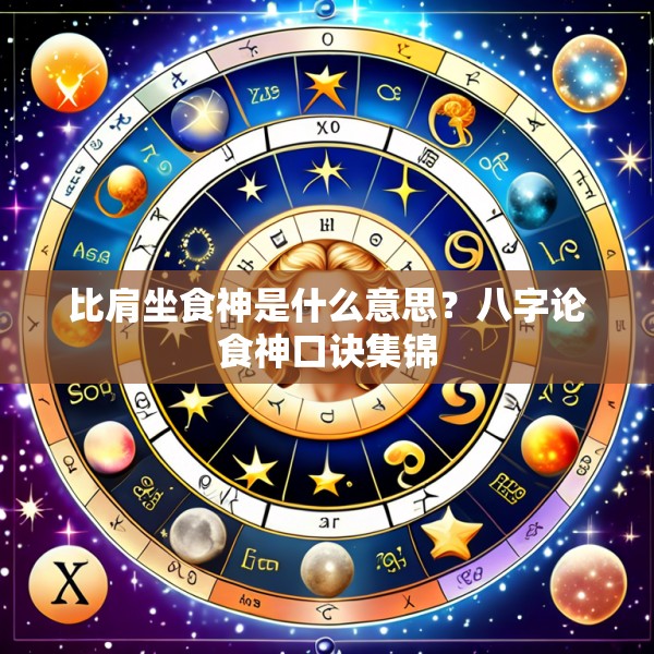 比肩坐食神是什么意思？八字论食神口诀集锦
