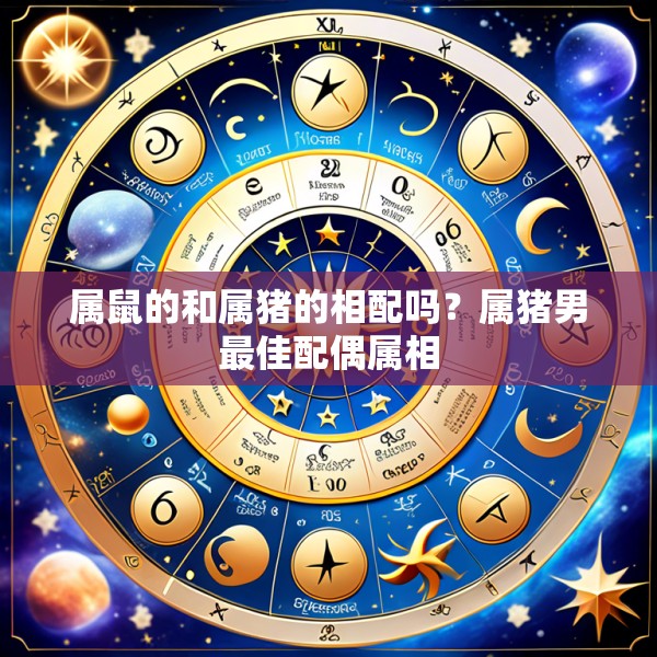 属鼠的和属猪的相配吗？属猪男最佳配偶属相