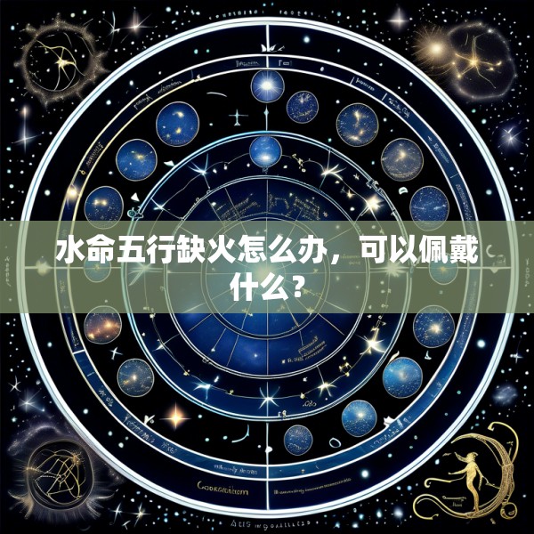 水命五行缺火怎么办，可以佩戴什么？