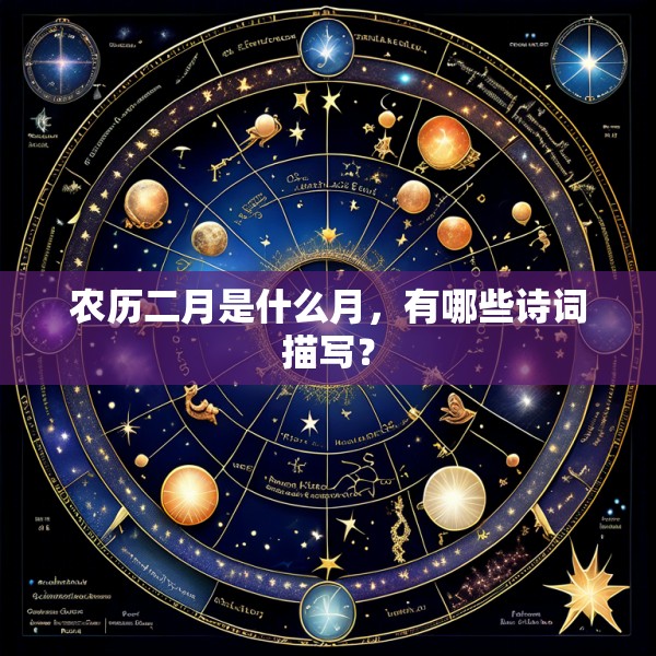 农历二月是什么月，有哪些诗词描写？