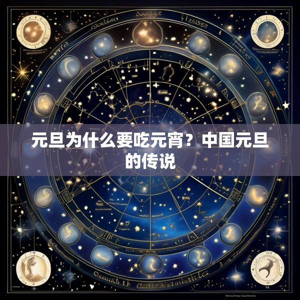 元旦为什么要吃元宵？中国元旦的传说