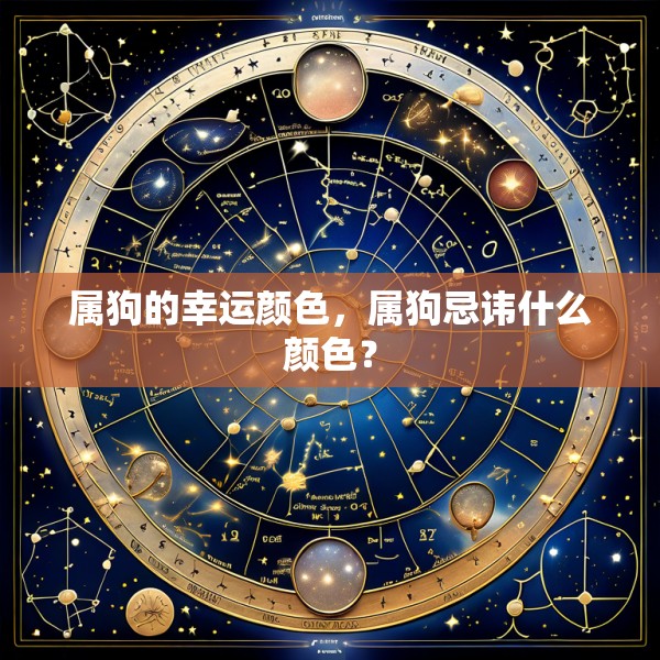 属狗的幸运颜色,属狗忌讳什么颜色?