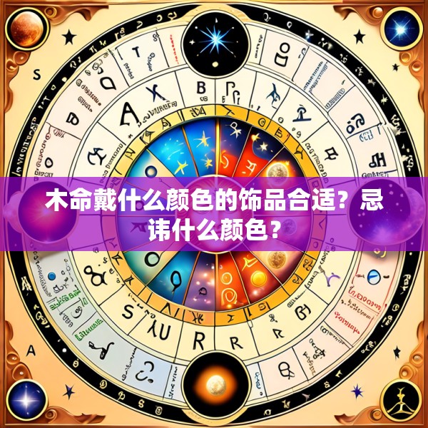 木命戴什么颜色的饰品合适？忌讳什么颜色？