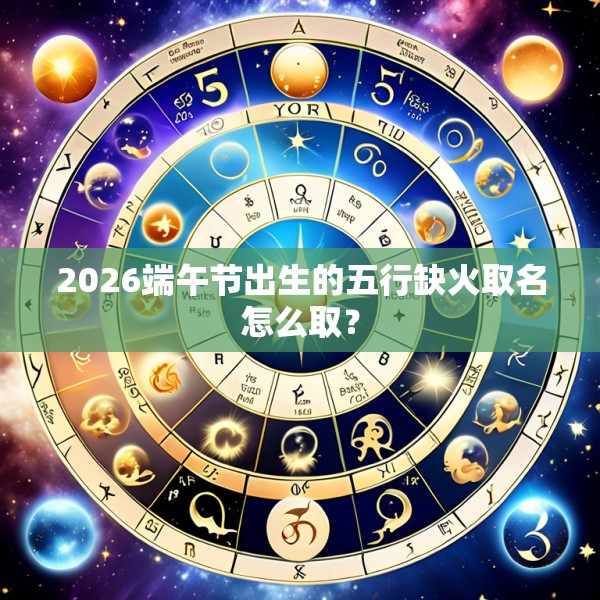 2026端午节出生的五行缺火取名怎么取？
