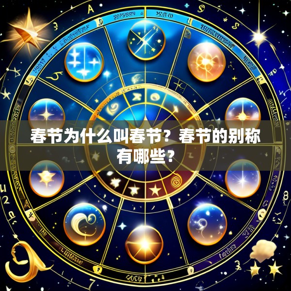 春节为什么叫春节？春节的别称有哪些？