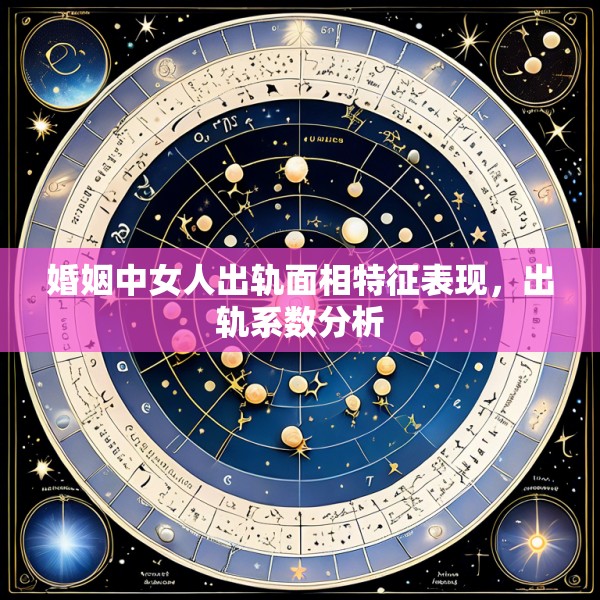 婚姻中女人出轨面相特征表现，出轨系数分析