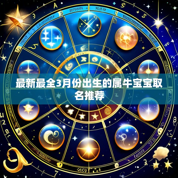 最新最全3月份出生的属牛宝宝取名推荐