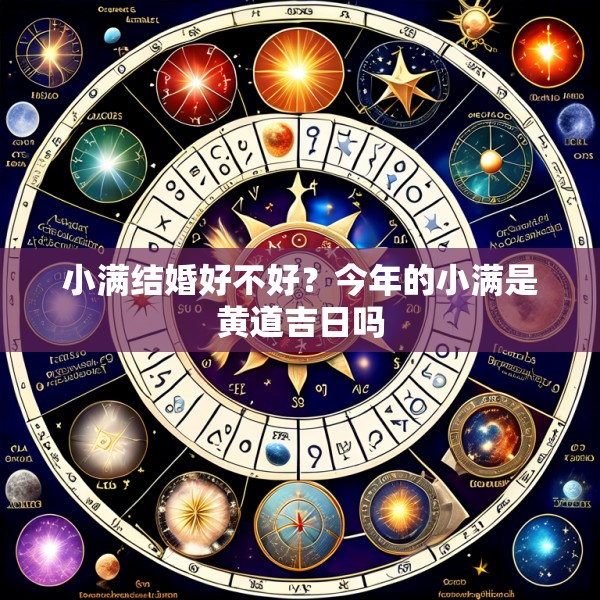 小满结婚好不好?今年的小满是黄道吉日吗