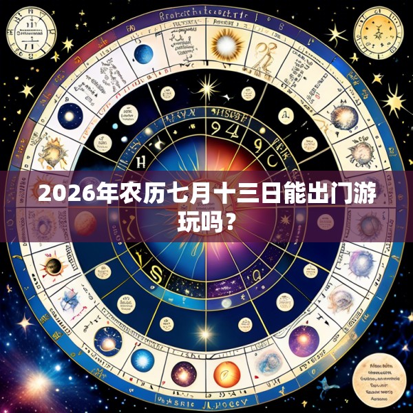 2026年农历七月十三日能出门游玩吗？