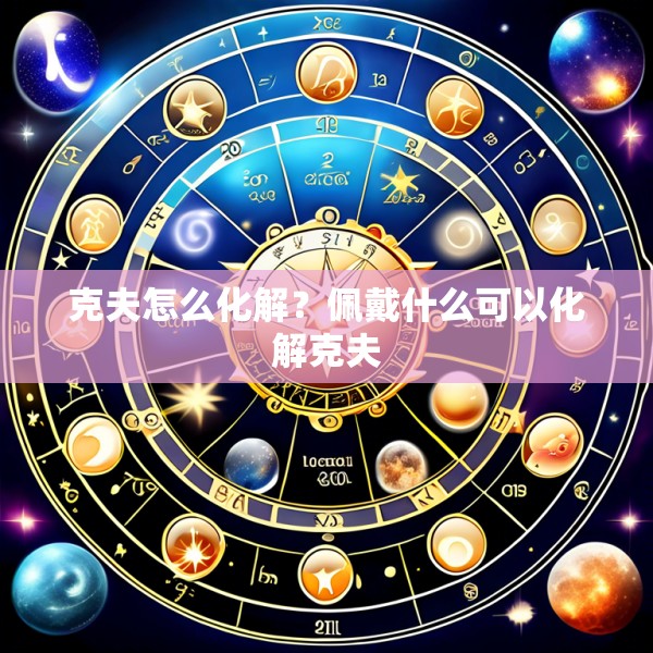 克夫怎么化解？佩戴什么可以化解克夫