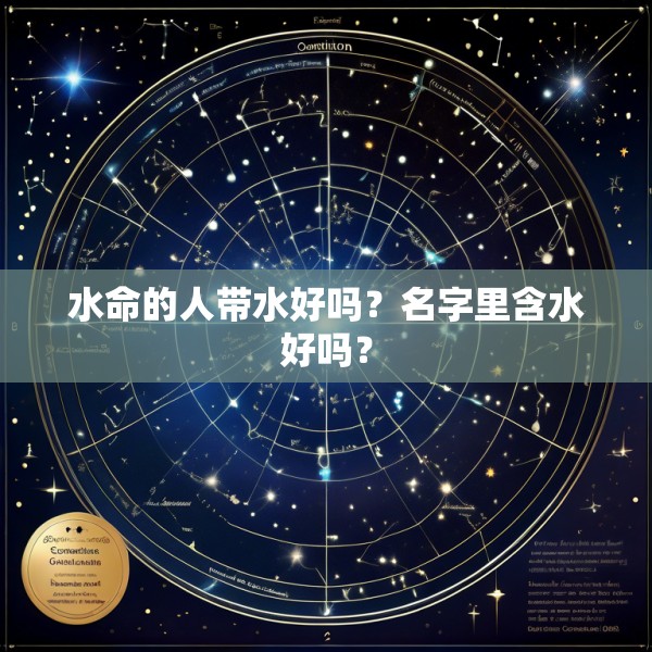 水命的人带水好吗?名字里含水好吗?