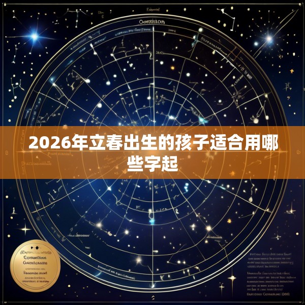 2026年立春出生的孩子适合用哪些字起