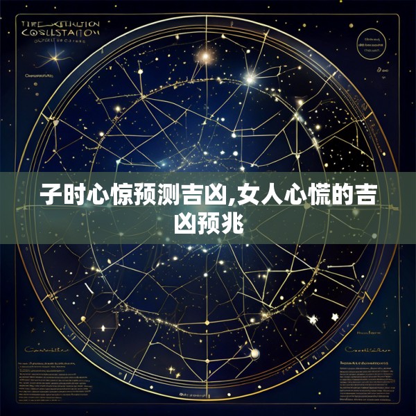 子时心惊预测吉凶,女人心慌的吉凶预兆