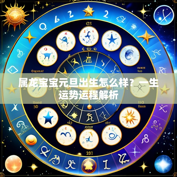 属龙宝宝元旦出生怎么样？一生运势运程解析