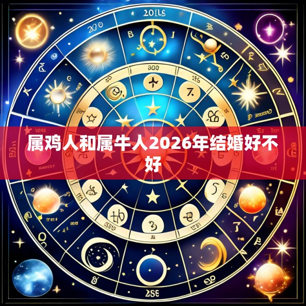 属鸡人和属牛人2026年结婚好不好