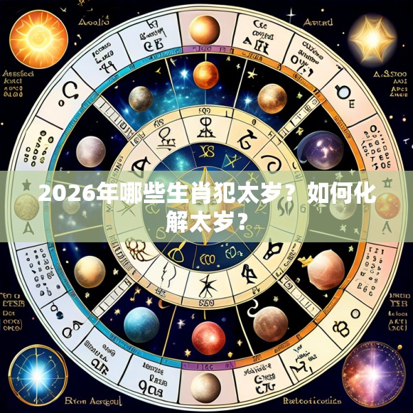 2026年哪些生肖犯太岁？如何化解太岁？