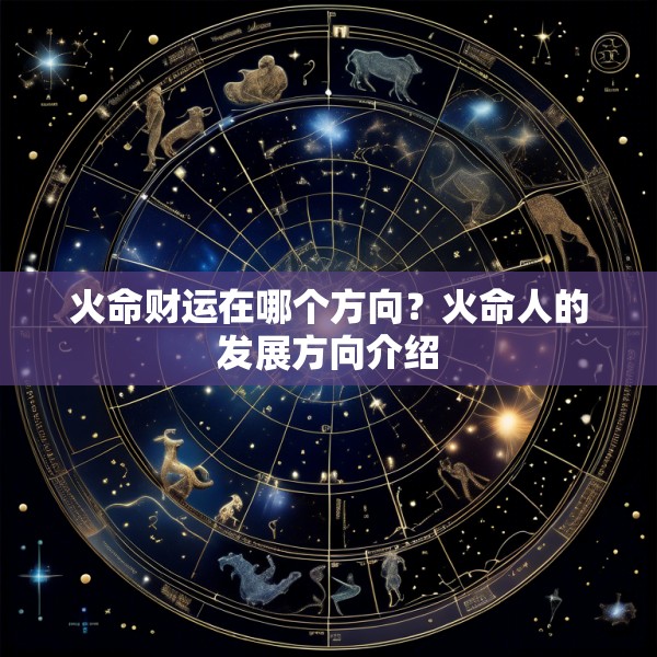 火命财运在哪个方向?火命人的发展方向介绍