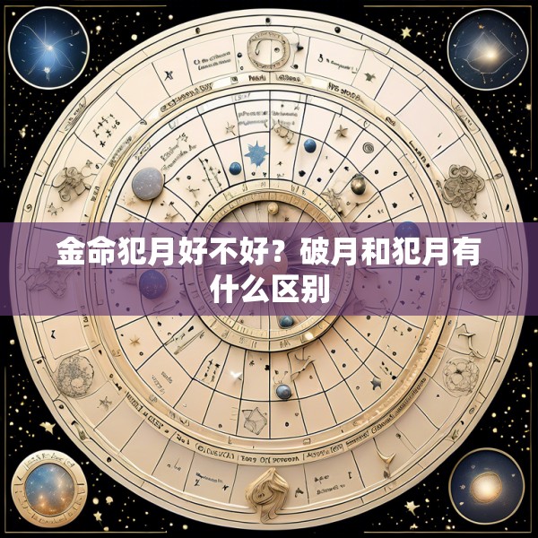 金命犯月好不好?破月和犯月有什么区别