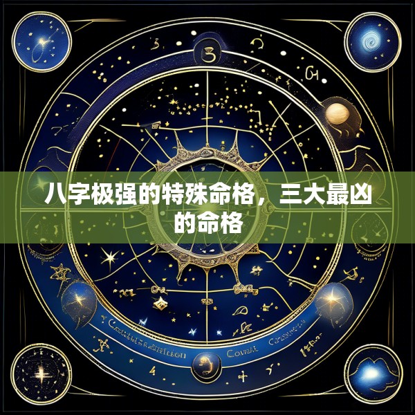 八字极强的特殊命格,三大最凶的命格