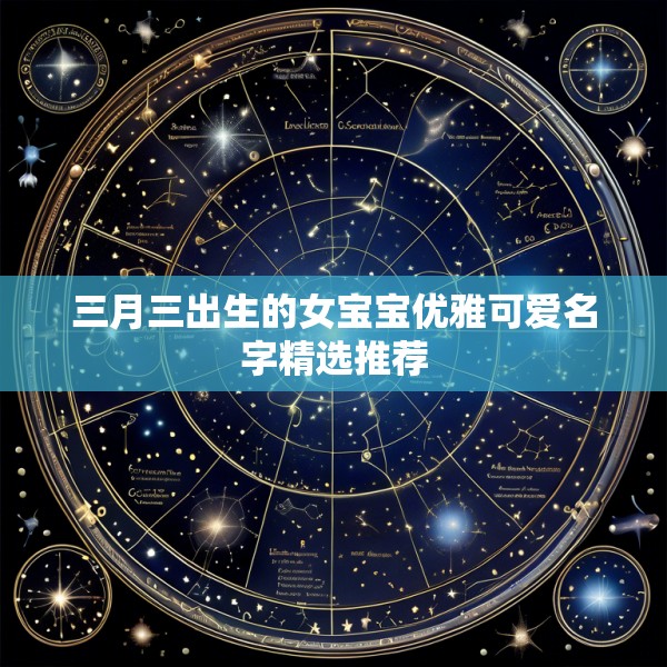 三月三出生的女宝宝优雅可爱名字精选推荐