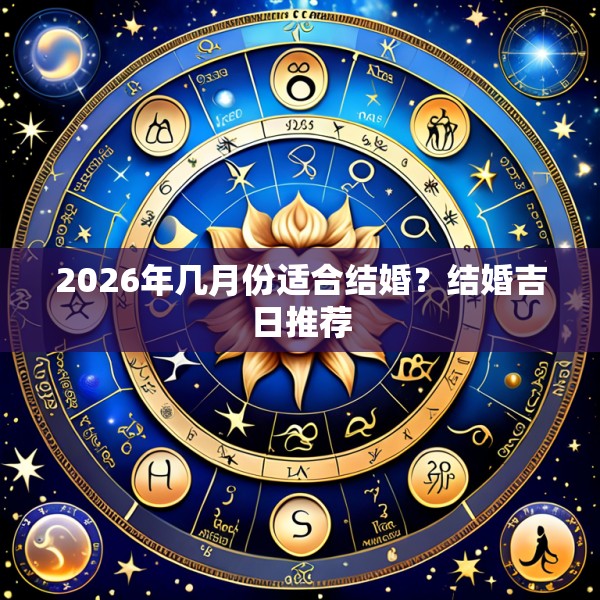 2026年几月份适合结婚？结婚吉日推荐