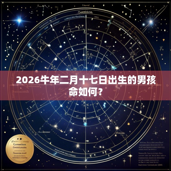 2026牛年二月十七日出生的男孩命如何？