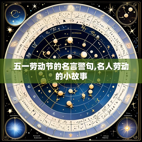 五一劳动节的名言警句,名人劳动的小故事