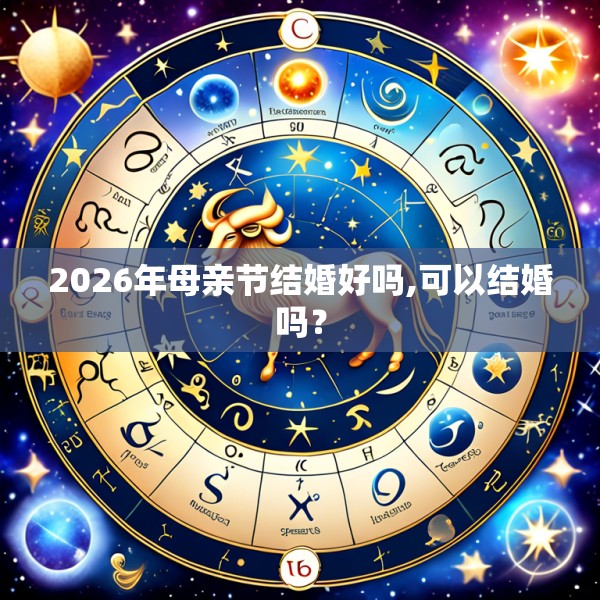2026年母亲节结婚好吗,可以结婚吗？