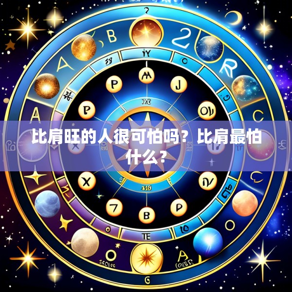 比肩旺的人很可怕吗？比肩最怕什么？