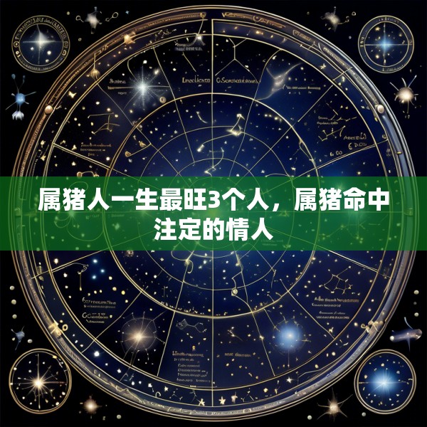 属猪人一生最旺3个人,属猪命中注定的情人