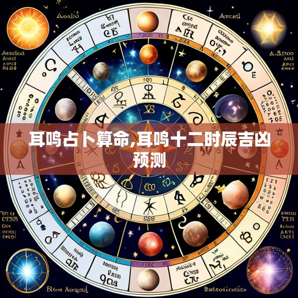 耳鸣占卜算命,耳鸣十二时辰吉凶预测