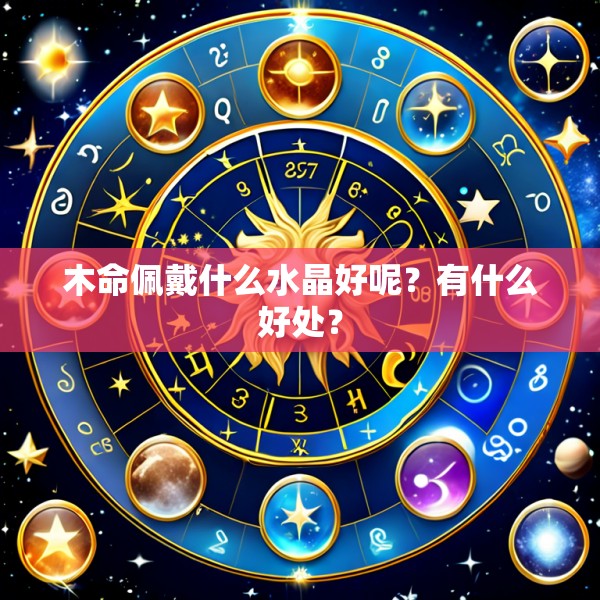 木命佩戴什么水晶好呢?有什么好处?