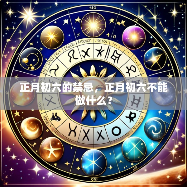 正月初六的禁忌，正月初六不能做什么？