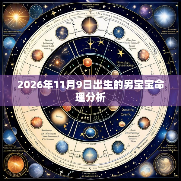 2026年11月9日出生的男宝宝命理分析