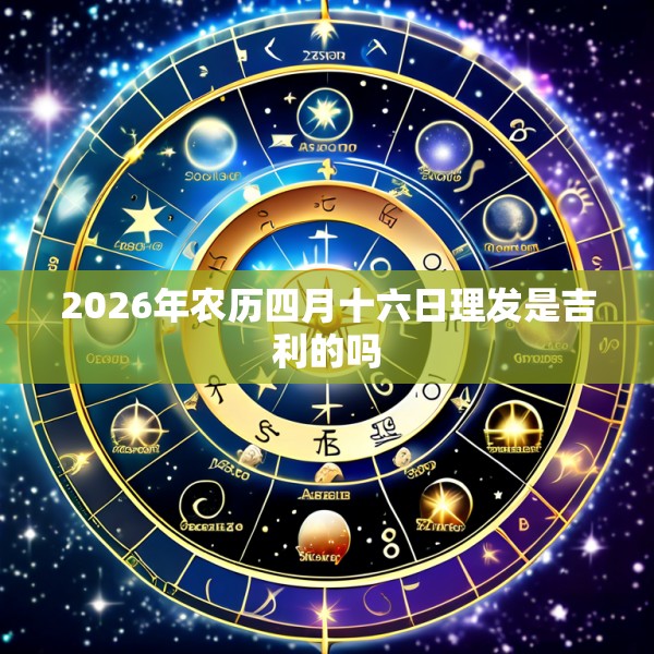 2026年农历四月十六日理发是吉利的吗