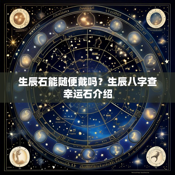 生辰石能随便戴吗?生辰八字查幸运石介绍