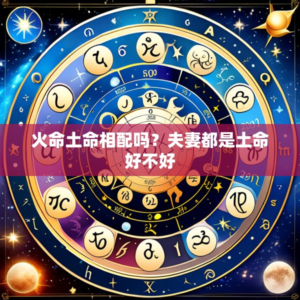 火命土命相配吗？夫妻都是土命好不好