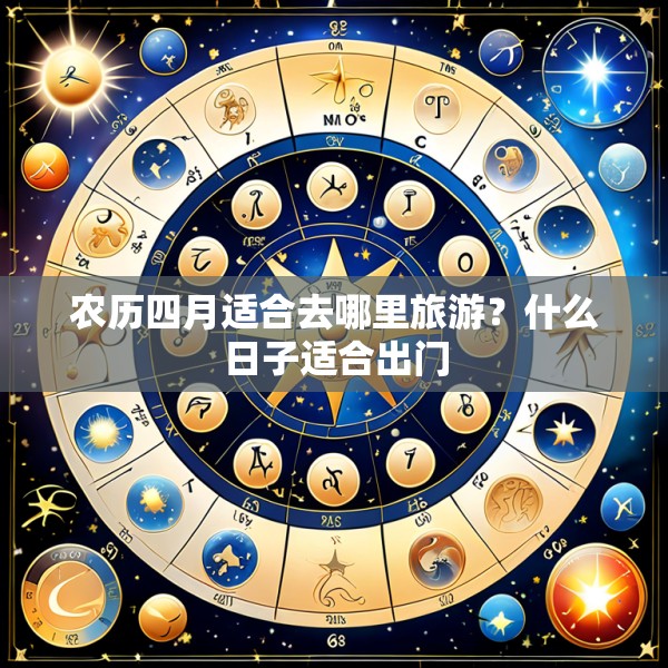 农历四月适合去哪里旅游？什么日子适合出门