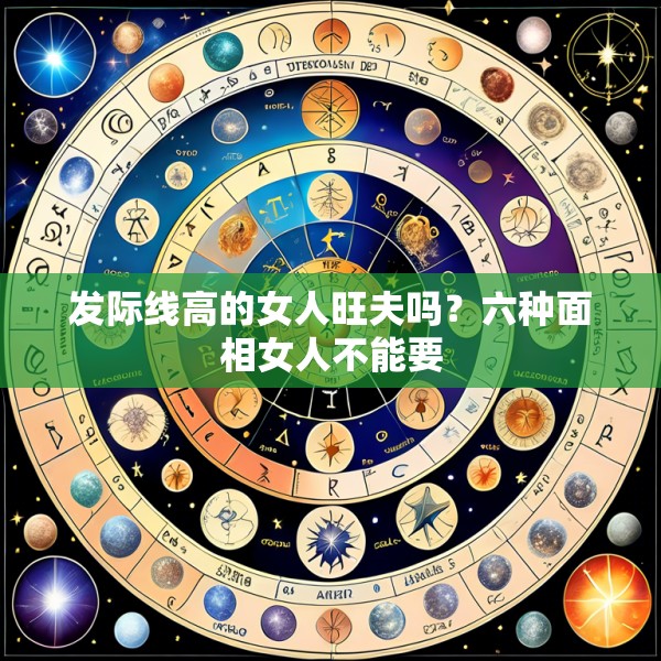 发际线高的女人旺夫吗?六种面相女人不能要