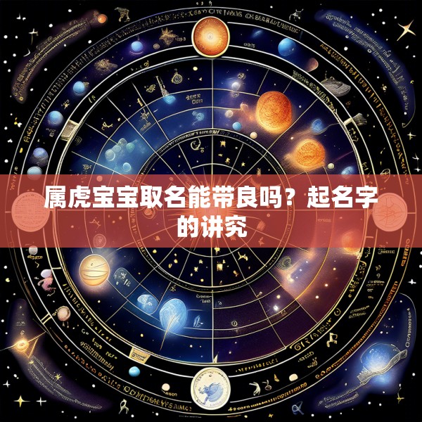 属虎宝宝取名能带良吗？起名字的讲究