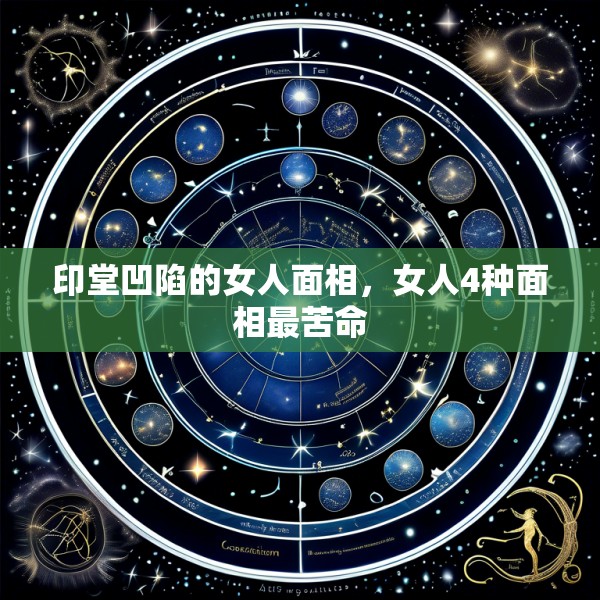 印堂凹陷的女人面相,女人4种面相最苦命