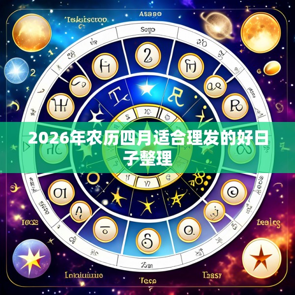2026年农历四月适合理发的好日子整理