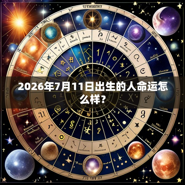 2026年7月11日出生的人命运怎么样？