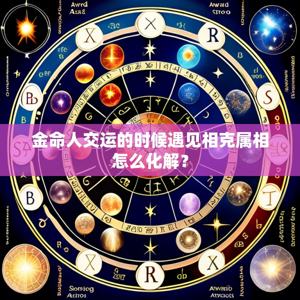 金命人交运的时候遇见相克属相怎么化解？