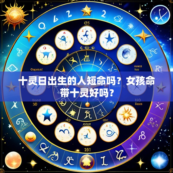 十灵日出生的人短命吗？女孩命带十灵好吗？
