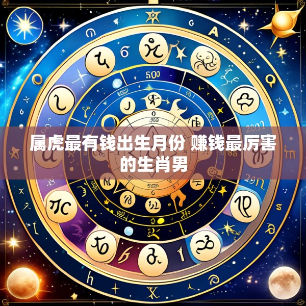 属虎最有钱出生月份 赚钱最厉害的生肖男