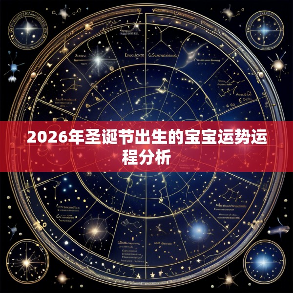 2026年圣诞节出生的宝宝运势运程分析