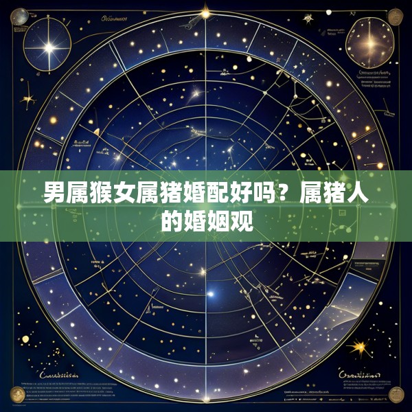 男属猴女属猪婚配好吗？属猪人的婚姻观