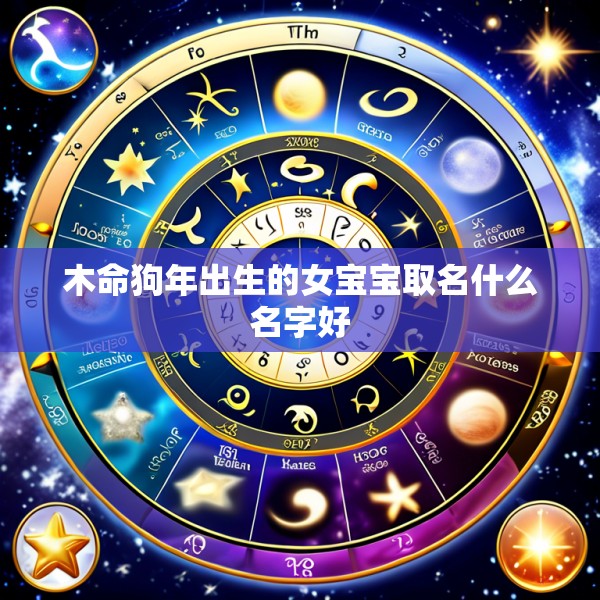 木命狗年出生的女宝宝取名什么名字好